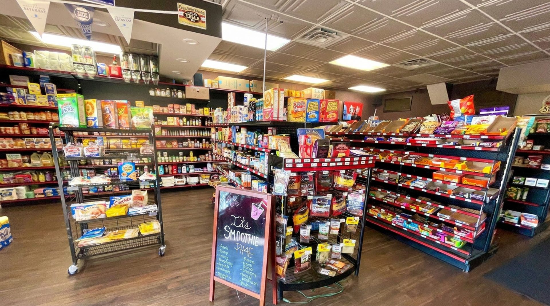 Café and market under one roof